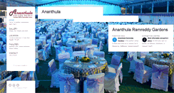 Desktop Screenshot of ananthula.com